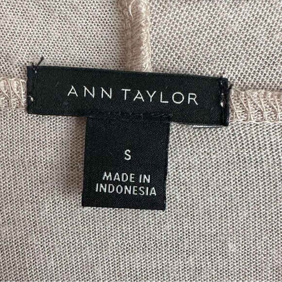 Ann Taylor Open Front Waterfall Cardigan - Size S - Picture 4 of 4